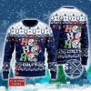 Indianapolis Colts NFL Christmas Hohoho Ugly Christmas Sweater Custom Name