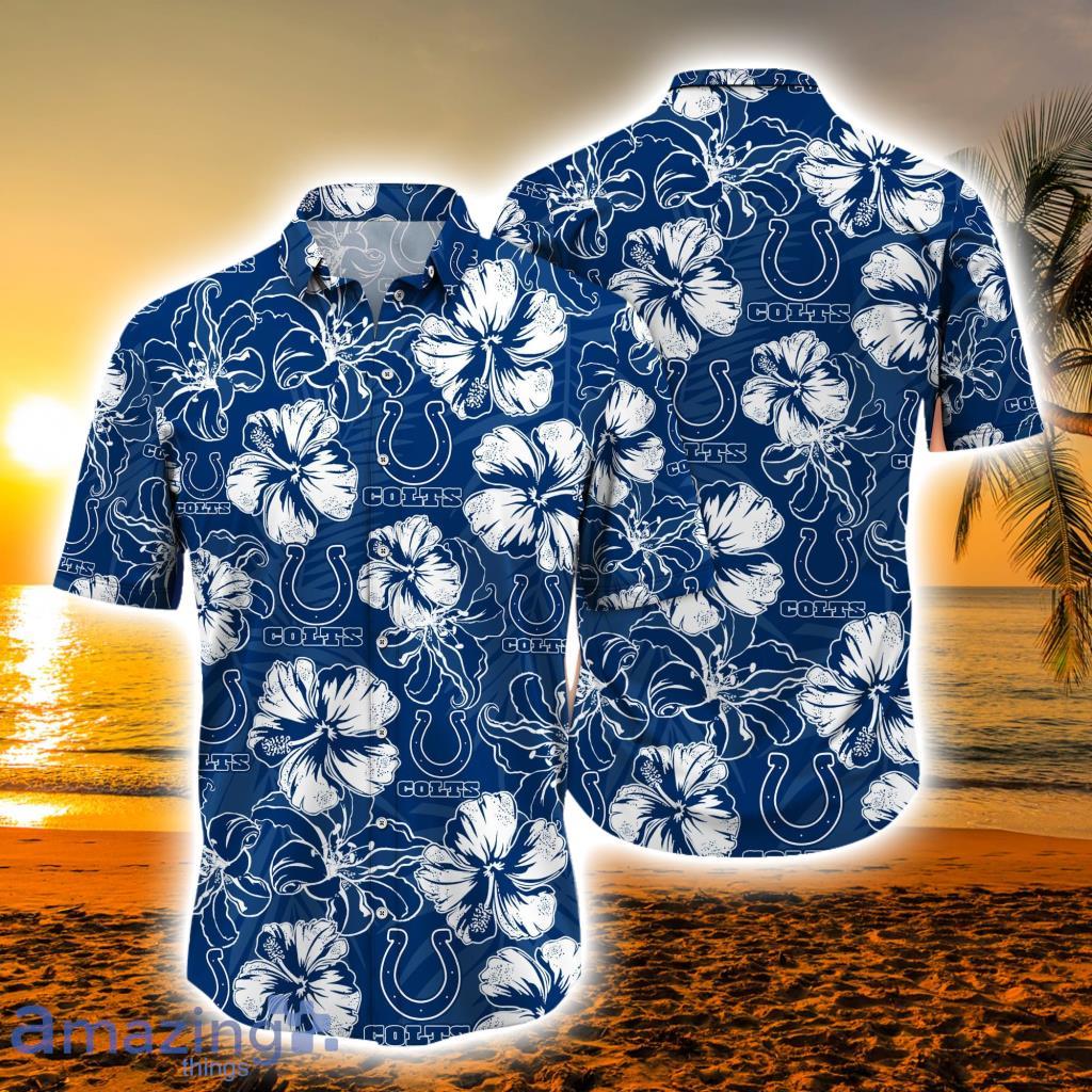 Indianapolis Colts NFL Retro Trending Hawaiian Shirt Tropical Gift