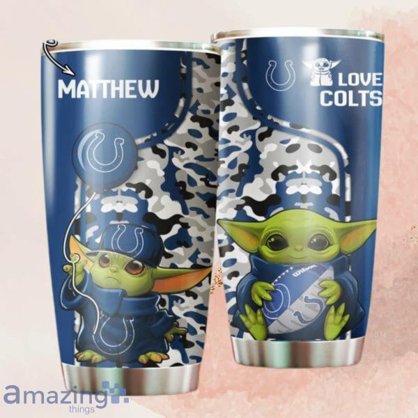 NFL Indianapolis Colts Personalized Stainless Steel Tumblers