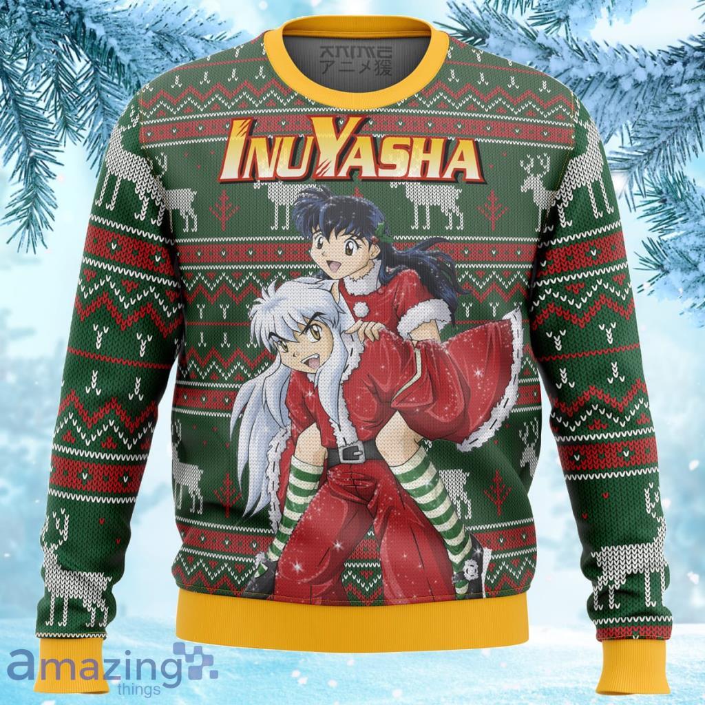 Inuyasha Alt Ugly Christmas Sweater Gift For Men And Women image Inuyasha Alt Ugly Christmas Sweater Gift For Men And Women Product Photo 1