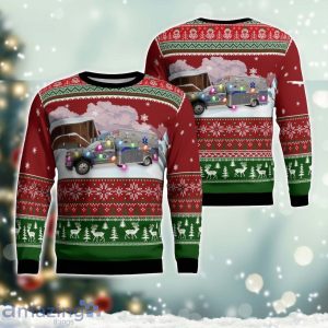 Iowa West Des Moines Emergency Medical Services AOP Ugly Sweater Christmas Gift Ideas Product Photo 1