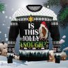 Is It Jolly Enough Guinea Pig Ugly Christmas Sweater Impressive Gift For Men And Women