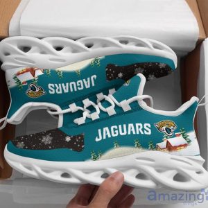 Jacksonville Jaguars Christmas Pattern Print Special Style Max Soul Shoes Product Photo 1