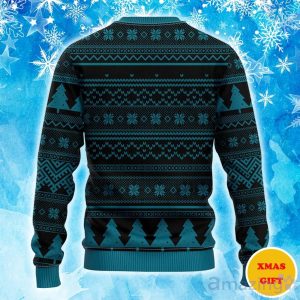 Jacksonville Jaguars Grinch Hug Christmas Ugly Sweater Product Photo 2