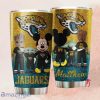 Jacksonville Jaguars Grogu Mickey Groot Custom Name Tumbler Best Gift