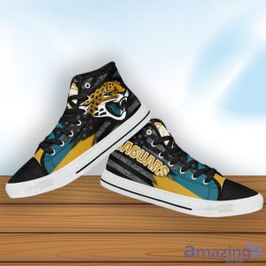 Jacksonville Jaguars High Top Shoes Casual Sneakers For Fans Product Photo 4