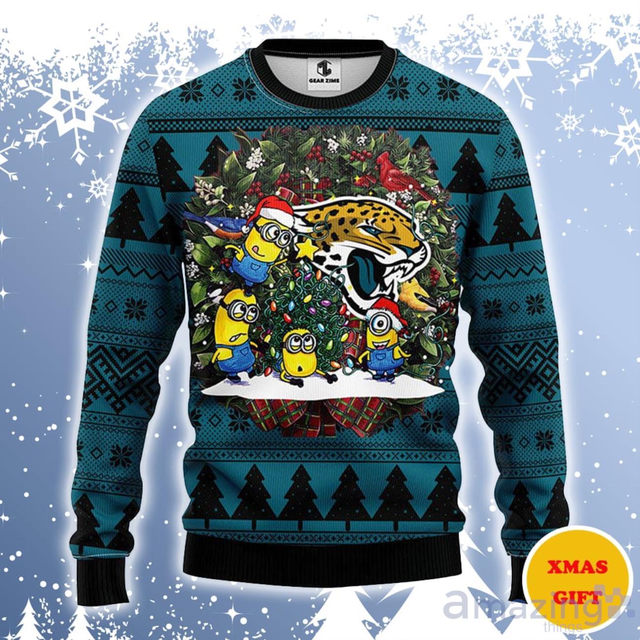 Jacksonville Jaguars NFL Ugly Light Up Sweater