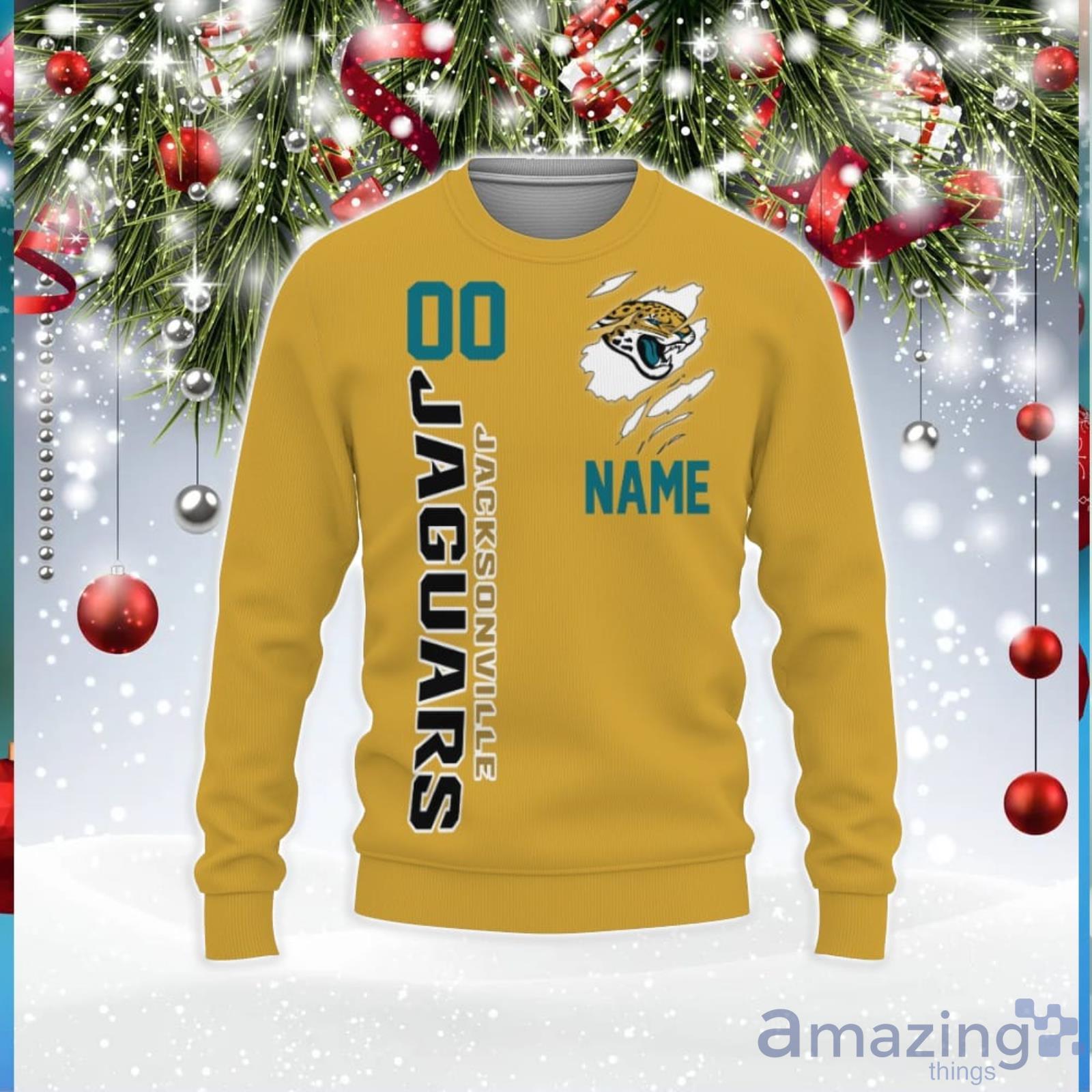 Jacksonville Jaguars Helmet Ornament