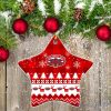 Jacksonville State Gamecocks Ceramic Ornament All We Want For Christmas Is More Time For Football