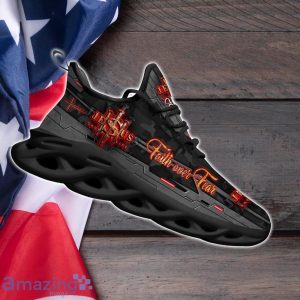 Jesus Faith Over Fear Shoes For Jesus Max Soul Shoes Custom Name Product Photo 2