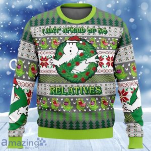 Jinglebusters Ghost Ugly Christmas Sweater Best Gift For Men Women Product Photo 1