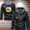 John Deere Leather Jacket Best Gift For Men Father’s Day Gift