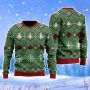 Just Wait Until Christmas Time Pattern Christmas Unisex Ugly Sweater