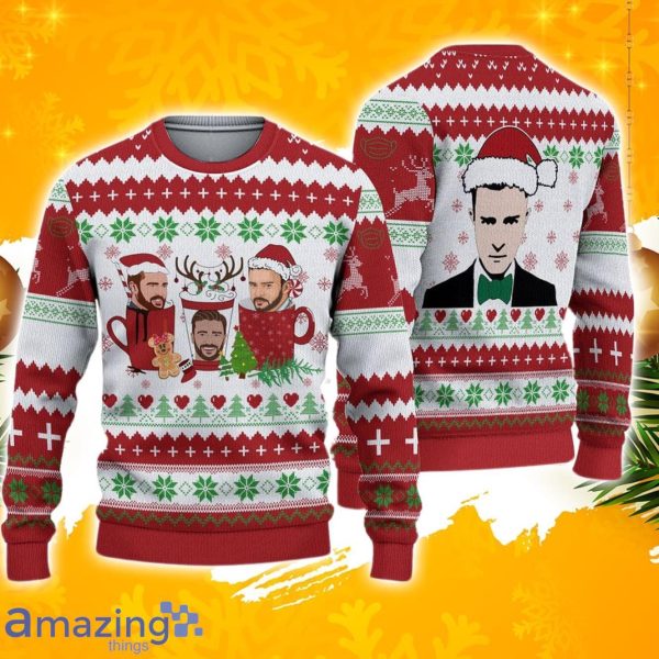 Justin timberlake christmas on sale sweater