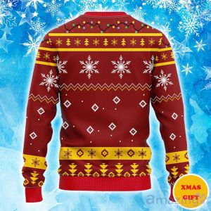 Kansas City Chiefs Funny Grinch Christmas Ugly Sweater Product Photo 2