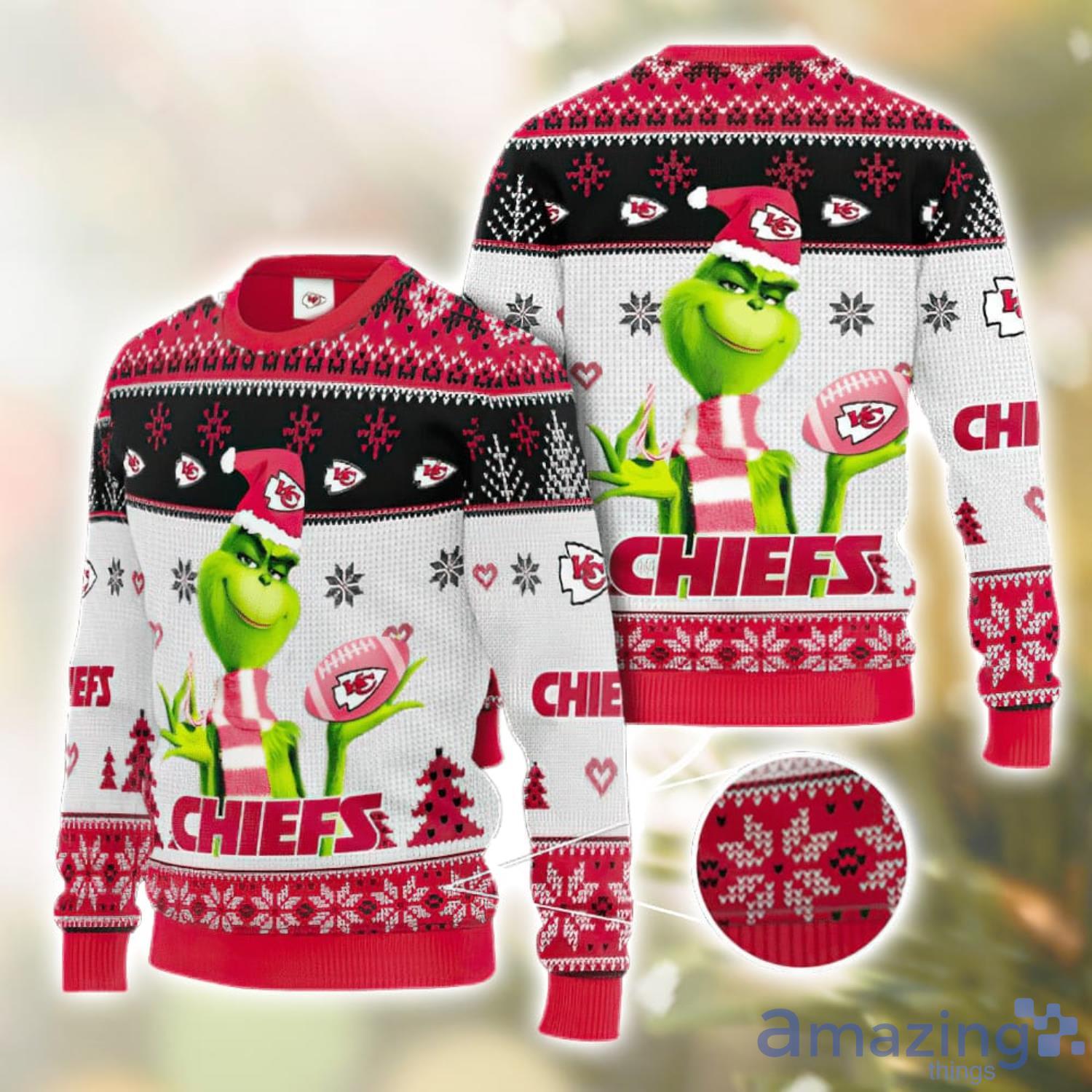 Kansas City Chiefs Christmas Sweatshirt Sweater 3D Gift For Fans