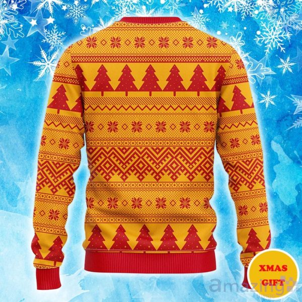 NFL Kansas City Chiefs Color Warm 3D Ugly Christmas Sweater Yellow