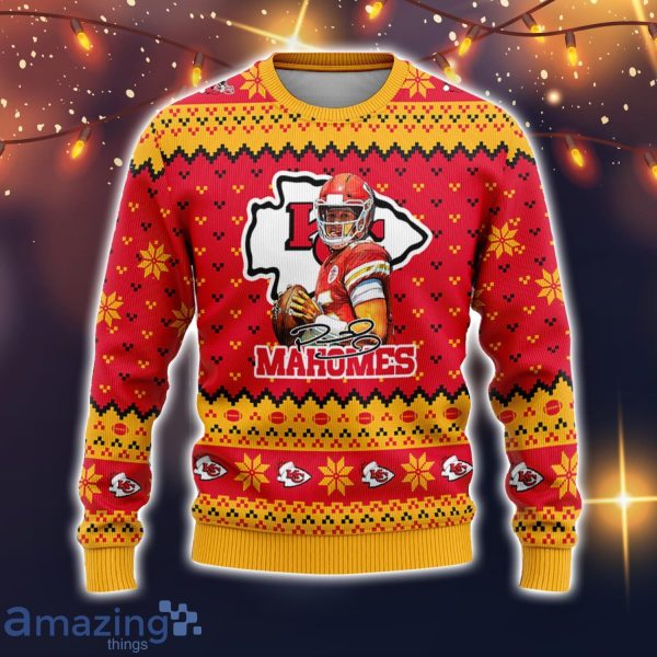 Patrick mahomes 2025 ugly christmas sweater