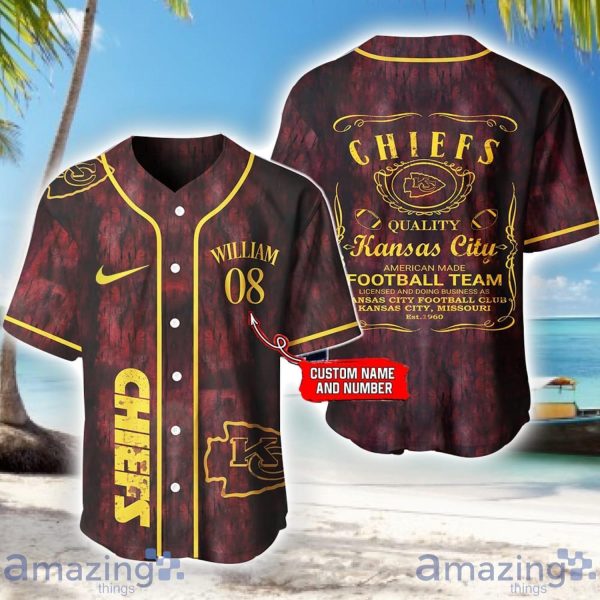 Personalized kc hotsell chiefs jersey