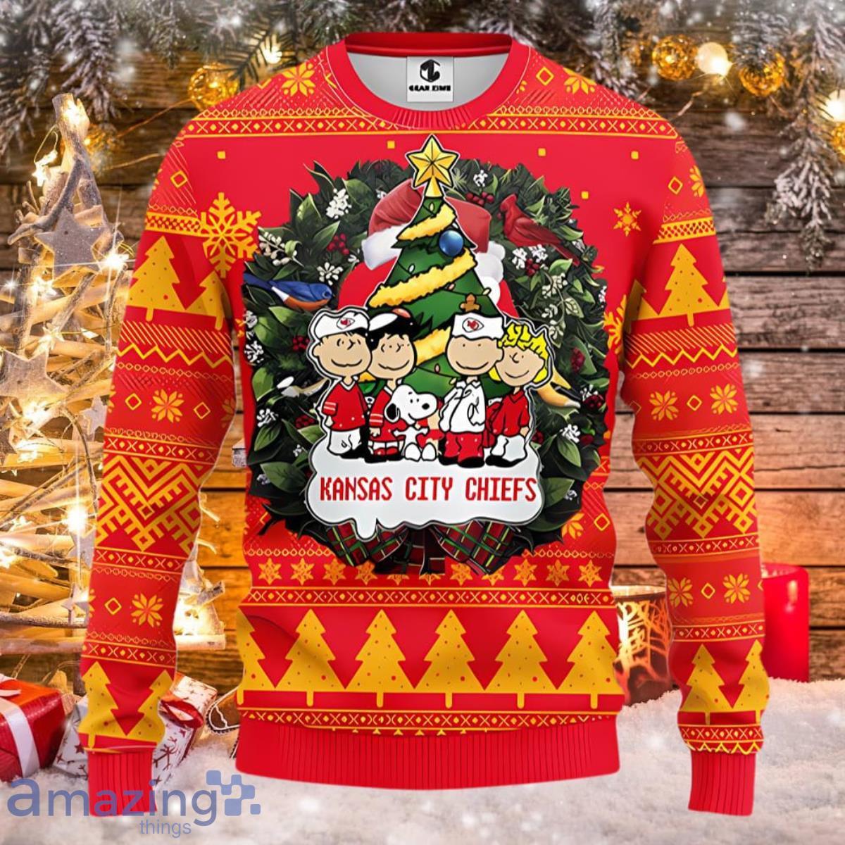 Snoopy Love Kansas City Royals Ugly Christmas Sweater