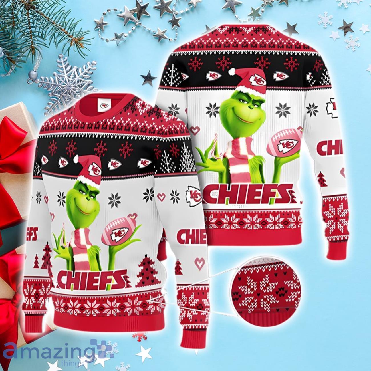 Christmas Gift Kansas City Chiefs USA Football Season Ugly Christmas Sweater