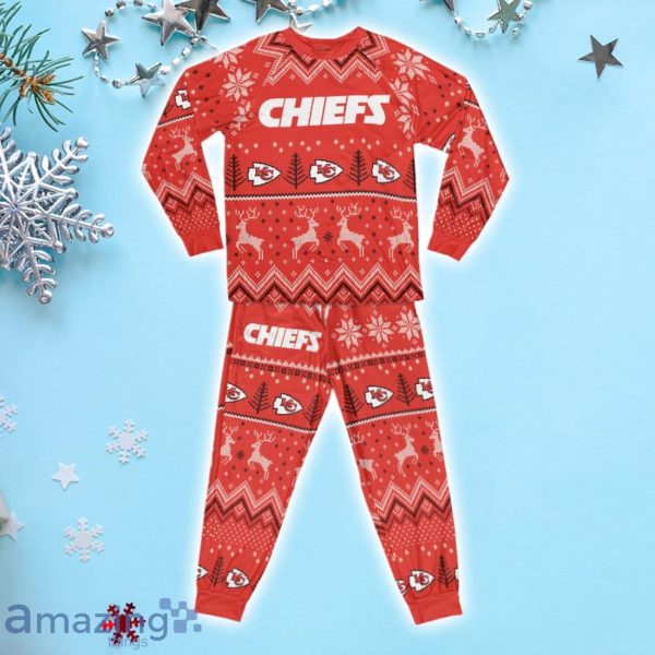 Chiefs 2025 kids pajamas