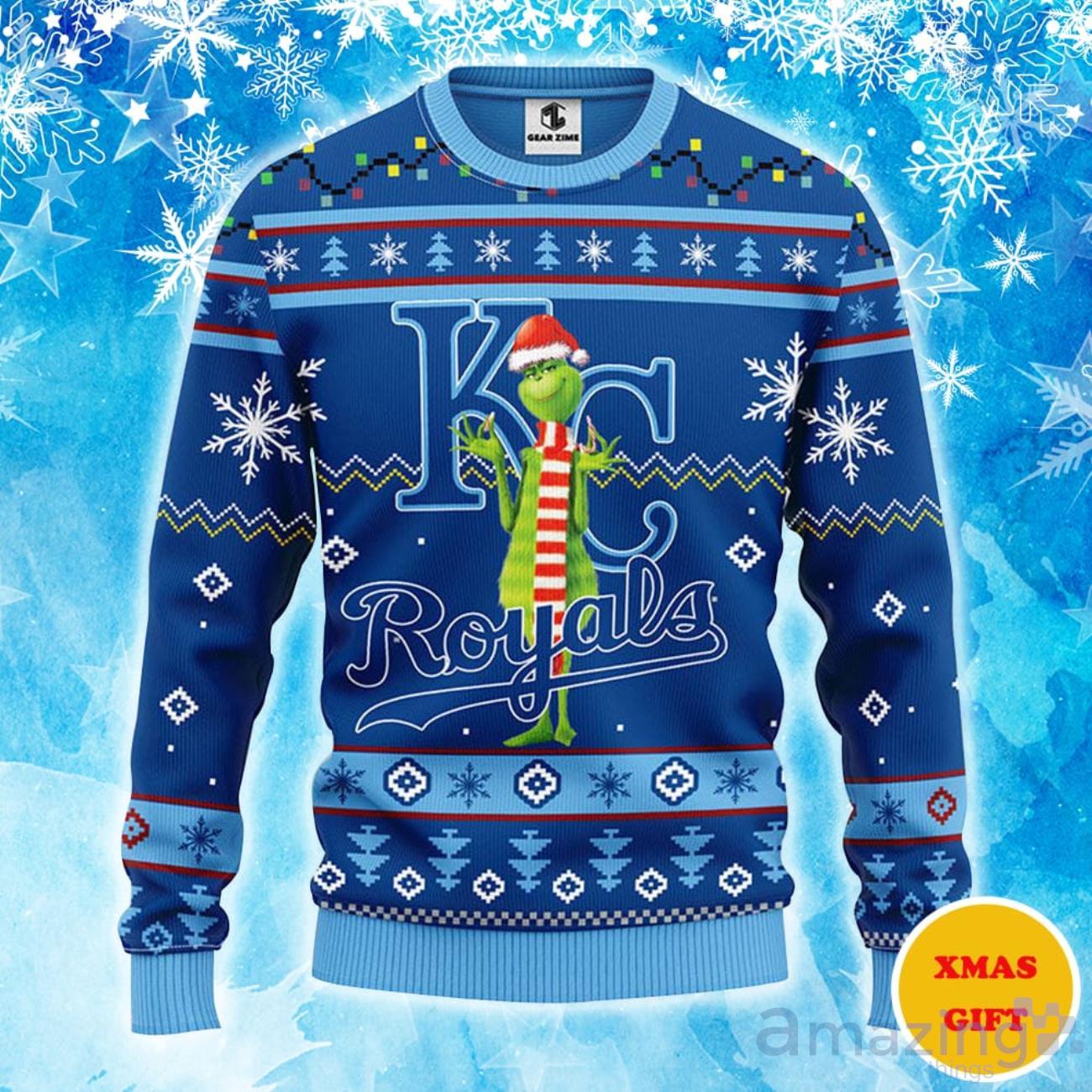 KC Royals Christmas Sweater Playful Royals Gift - Personalized