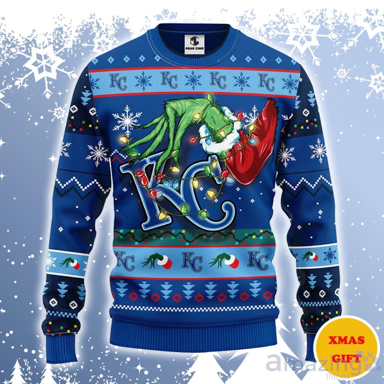 KC Royals Christmas Sweater Playful Royals Gift - Personalized