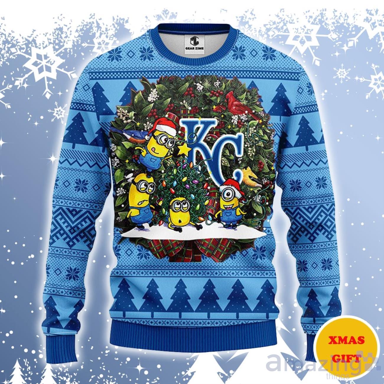 Kansas City Royals Baseball Custom Ugly Christmas Sweater