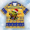 Kansas Jayhawks Baby Yoda Star Wars Christmas Hawaiian Shirt