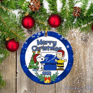 Kentucky Wildcats Ceramic Ornament Snoopy Christmas Special Gift Product Photo 1