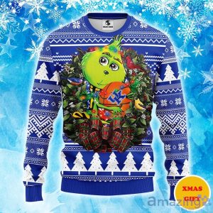 Kentucky Wildcats Grinch Hug Christmas Ugly Sweater Product Photo 1