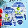 Kentucky Wildcats Grinch Knit Ugly Christmas sweater