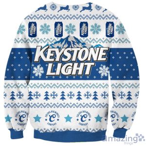 Keystone Light Beer Print 3D All Over Printed Ugly Christmas Sweater Sweatshirt Hoodie Christmas Gift Product Photo 2