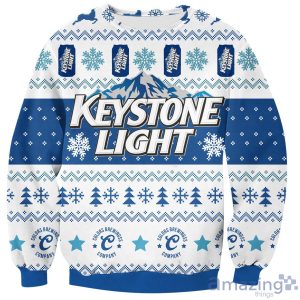 Keystone Light Beer Print 3D All Over Printed Ugly Christmas Sweater Sweatshirt Hoodie Christmas Gift Product Photo 1