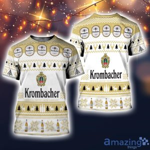 Krombacher 3D All Over Printed Ugly Christmas Sweater Sweatshirt Hoodie Christmas Gift Product Photo 5