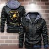 Lamborghini Leather Jacket Best Gift For Men Father’s Day Gift