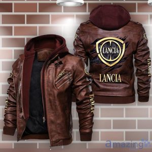 Lancia Leather Jacket Best Gift For Men Father's Day Gift Product Photo 2
