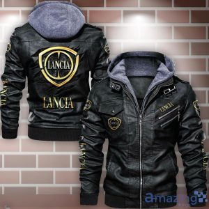 Lancia Leather Jacket Best Gift For Men Father's Day Gift Product Photo 1