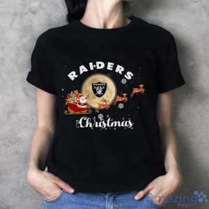 Las Vegas Raiders Christmas T Shirt image Las Vegas Raiders Christmas T-Shirt - Ladies T-Shirt