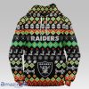 Las Vegas Raiders Colorful Christmas Hooded Sweater