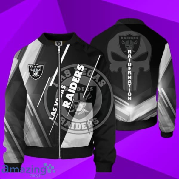 Las Vegas Raiders LVR Bomber Jacket Unique Gift For Men