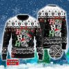 Las Vegas Raiders NFL Christmas Hohoho Ugly Christmas Sweater Custom Name