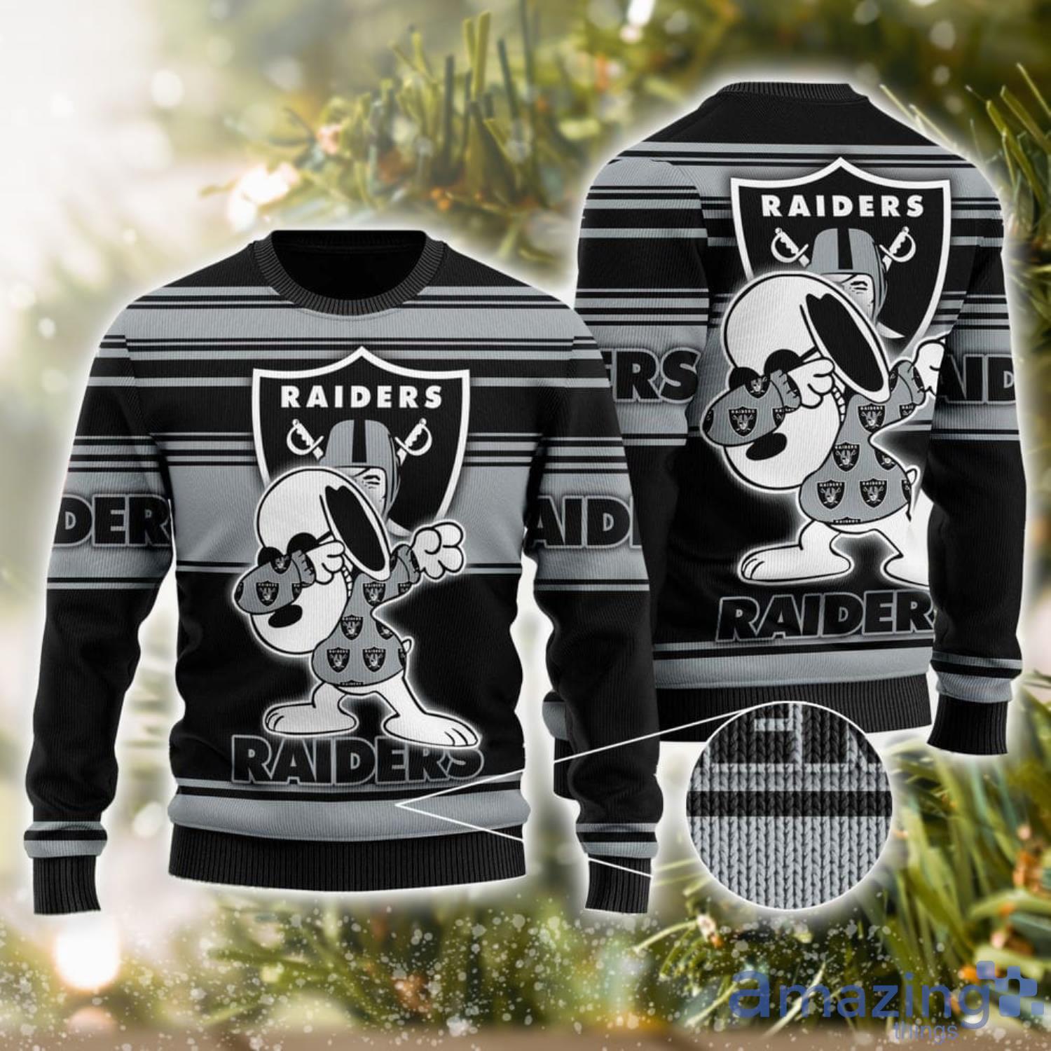 Las Vegas Raiders Personalized Raider Ugly Christmas Sweater - T-shirts Low  Price