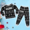 Las Vegas Raiders Ugly Christmas Raglan Pajamas Set