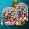 Let It Snow Chihuahua Ugly Christmas Sweater Style Gift For Men Women