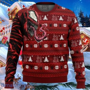 Let There Be Christmas Carnage Marvel Ugly Christmas Sweater Best Gift For Men And Women Product Photo 1