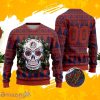 LIGA MX Atletico San Luis Special Sugar Skull Christmas Ugly Sweater Custom Number & Name