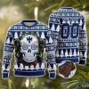 LIGA MX C.F. Monterrey Special Sugar Skull Ugly Chriatmas Sweater Christmas Gift Holiday