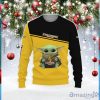 London Lightning American Sports Team Baby Yoda Cute 3D Ugly Christmas Sweater Unisex Christmas Gift